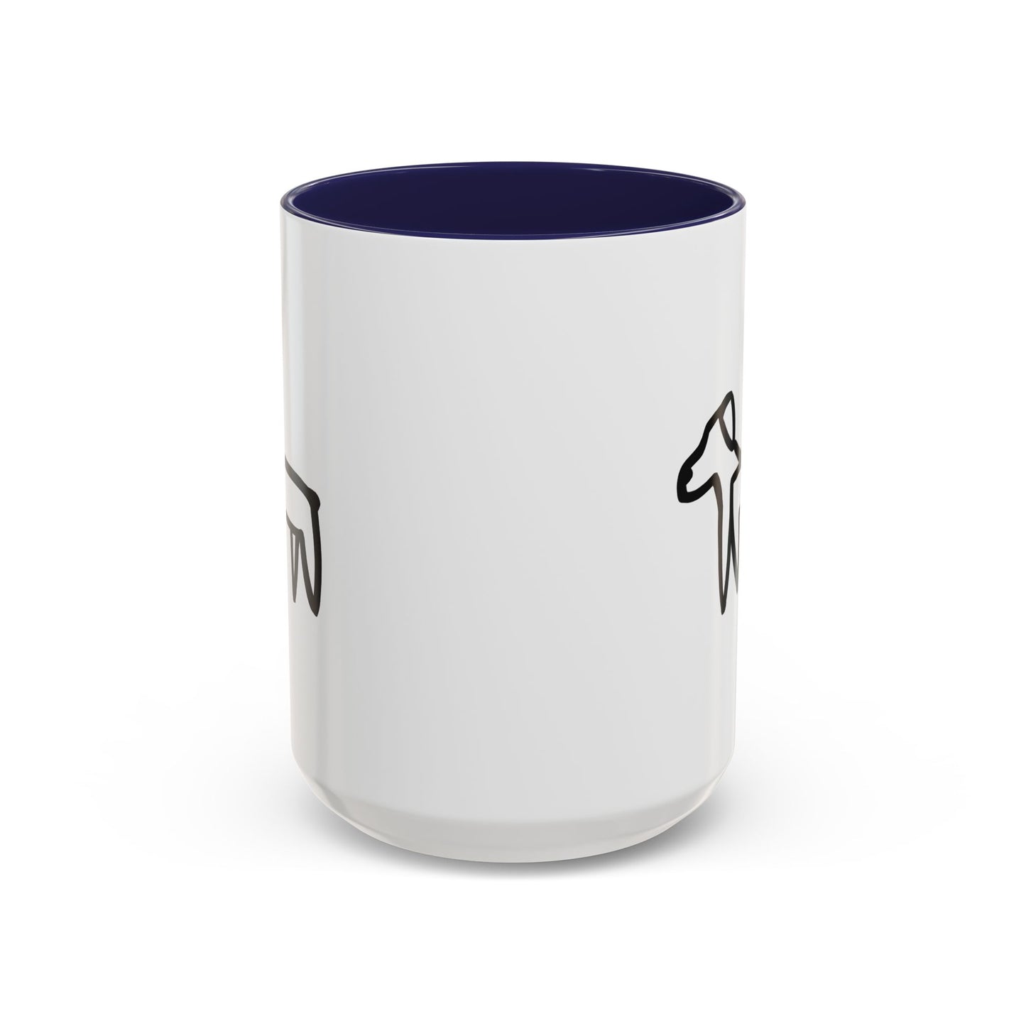 Double Dog Accent Mug