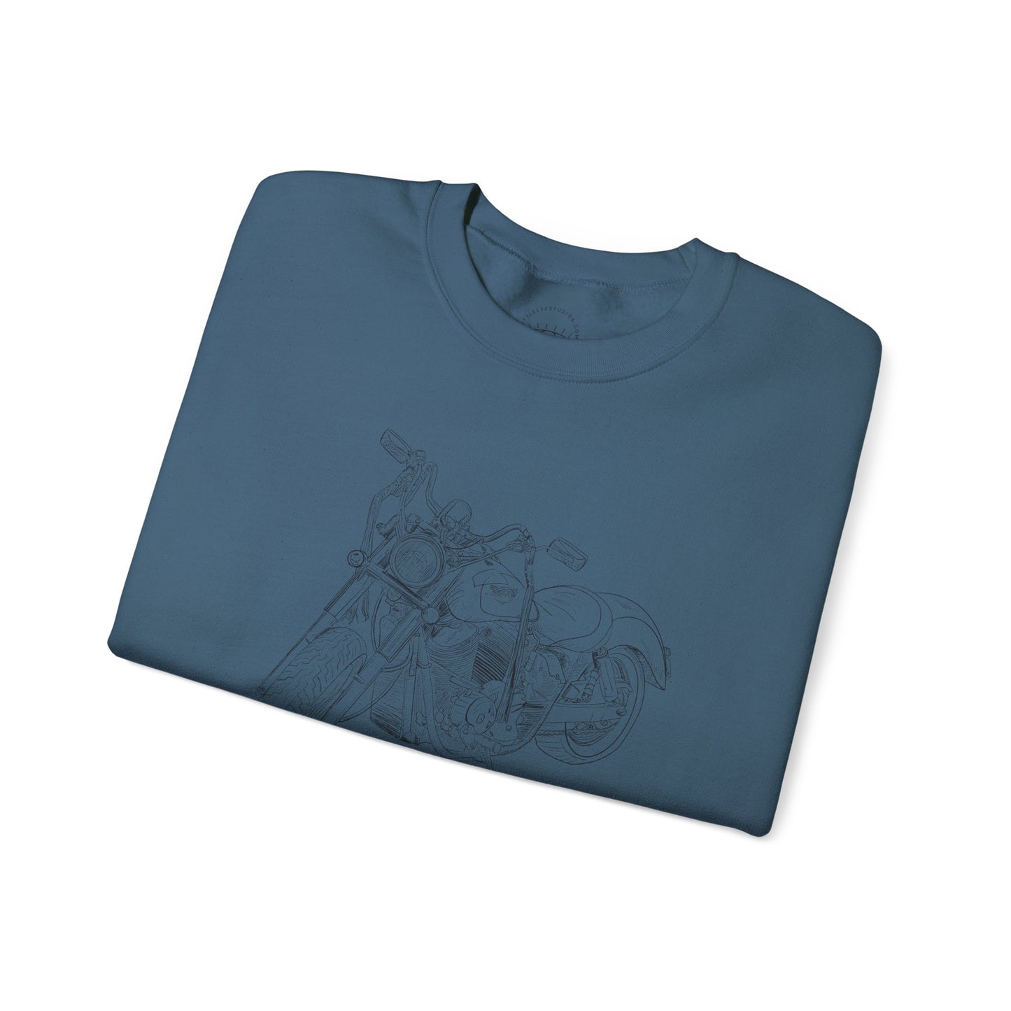 Motorcycle Drawing Sweatshirt