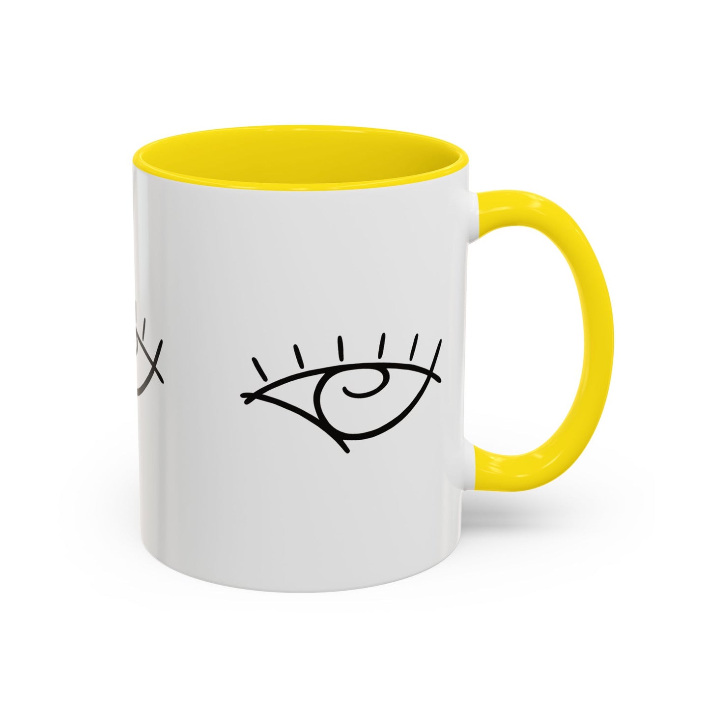 Seeing Eye Three-peat Accent Mug