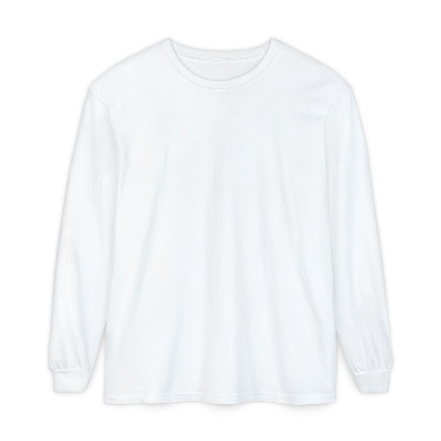 Five Finger Discount Outline Long Sleeve Tee Back Design - Sesame Street The Count Parody Shirt