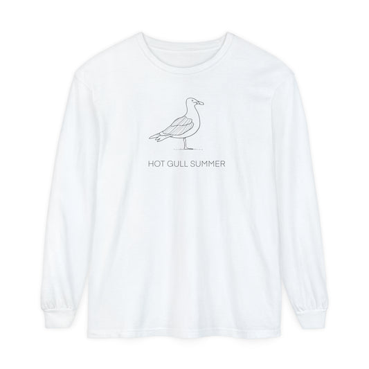 Hot Gull Summer Seagull Long Sleeve Tee