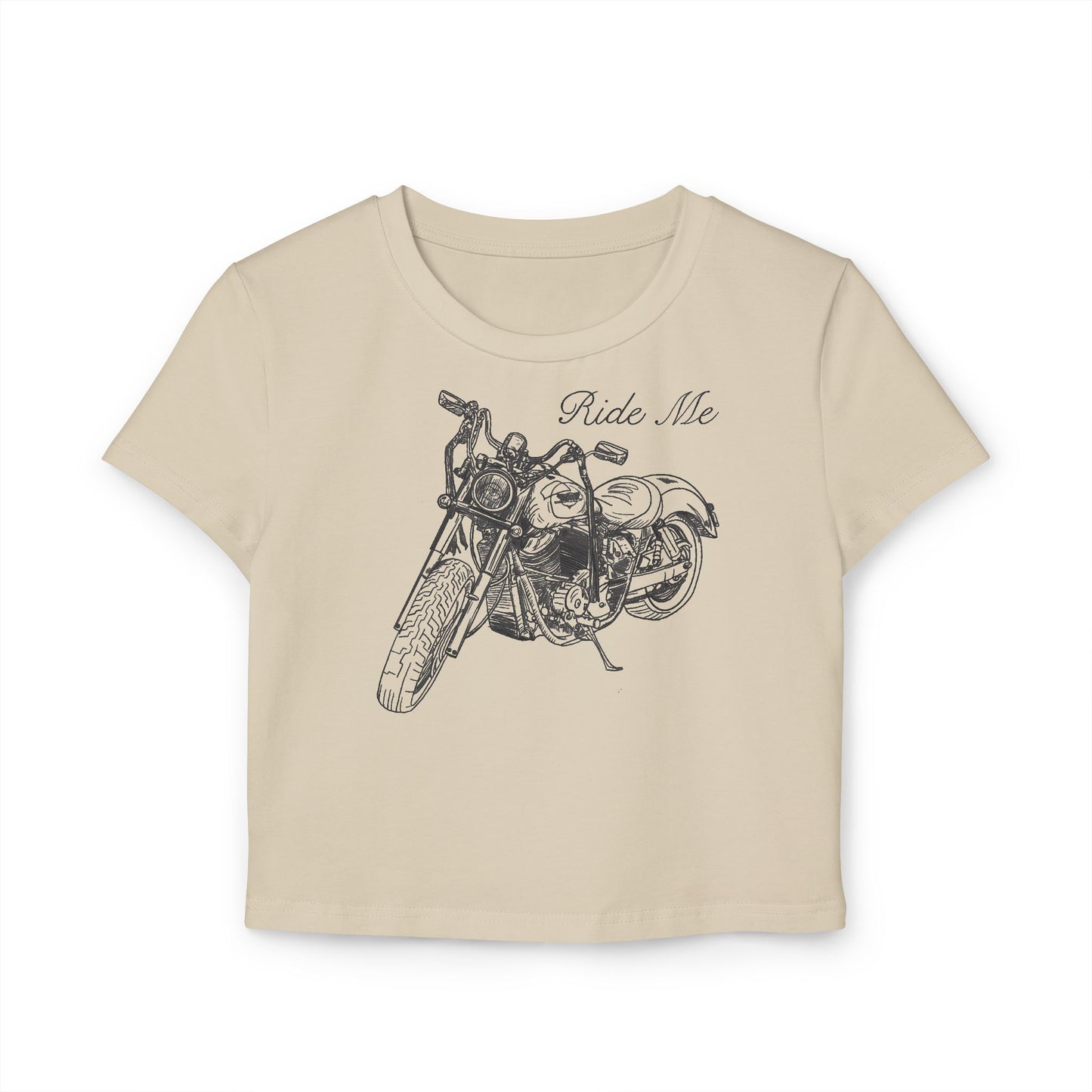 Ride Me Motorcycle Baby Tee