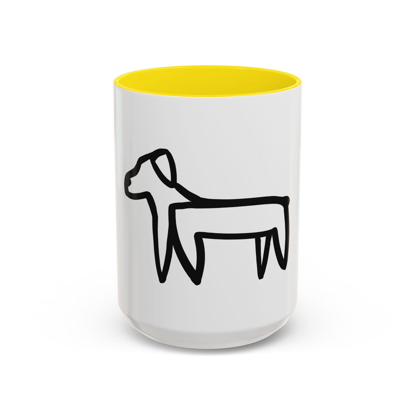 Dog Accent Mug