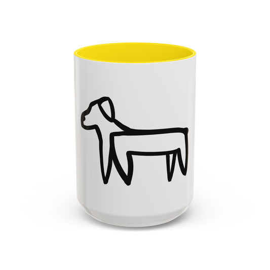 Dog Accent Mug