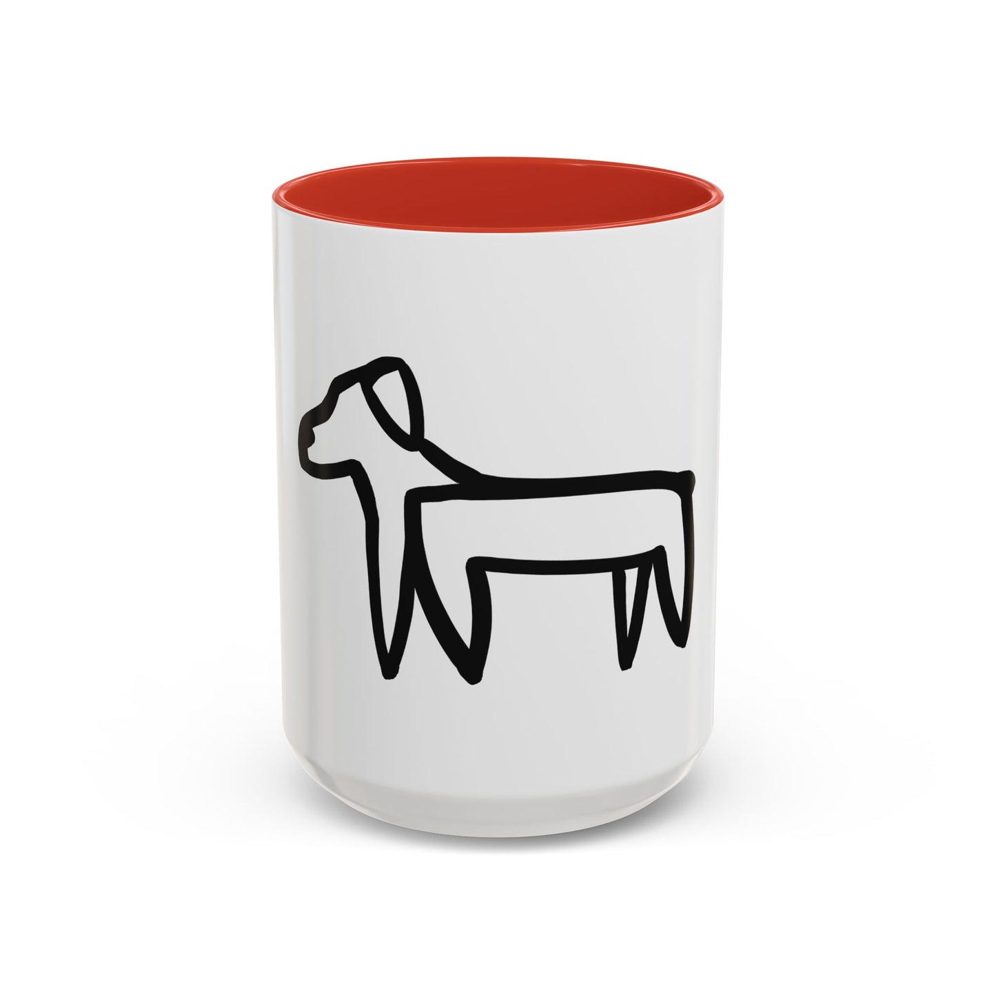 Dog Accent Mug