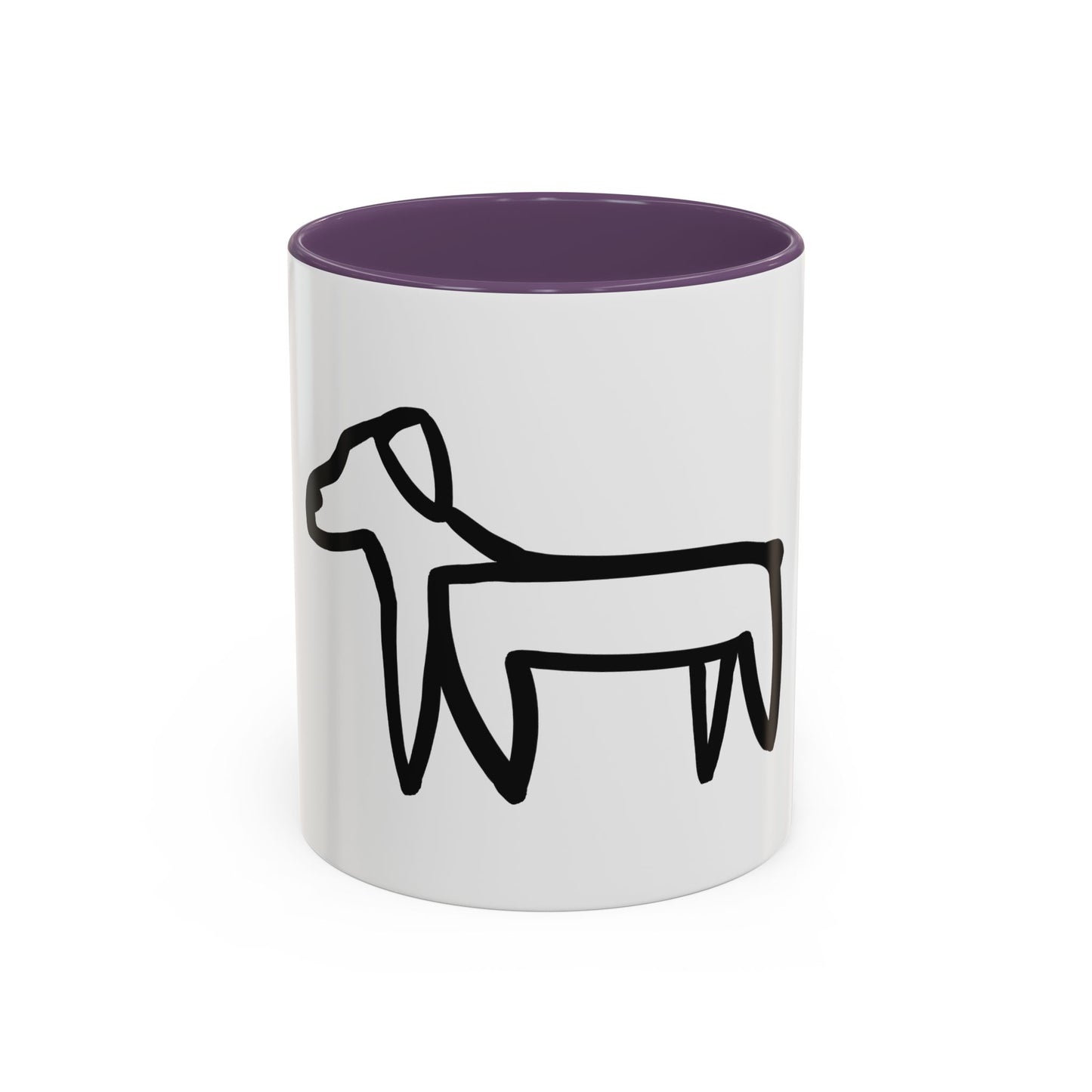 Dog Accent Mug
