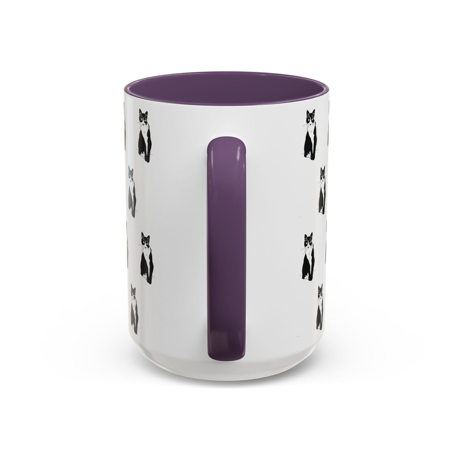 Herd of Cats Accent Mug (Transparent Style Cat) - Cat Mug