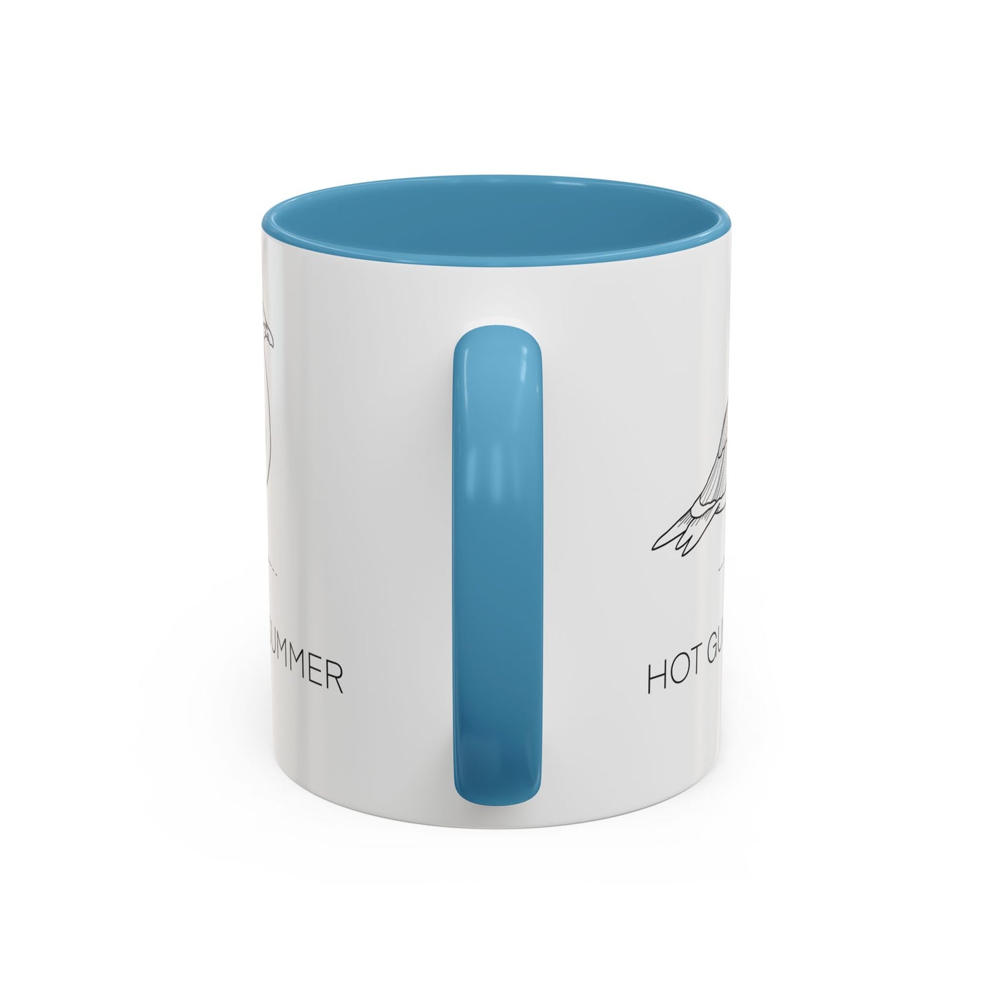 Hot Gull Summer Seagull Accent Mug