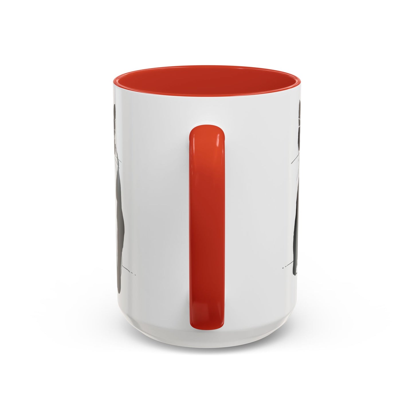 Cat Mug (Transparent Style Cat) - Two Cats Accent Edition Cat Mug