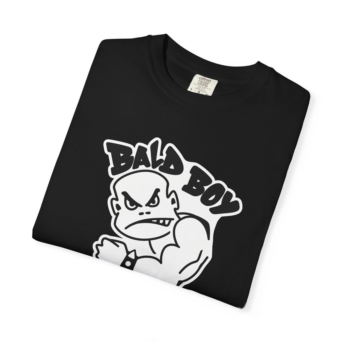 Bald Boy Club T-Shirt Front Design - Bald Boy Club Shirt - Bad Boy Club Parody Tee