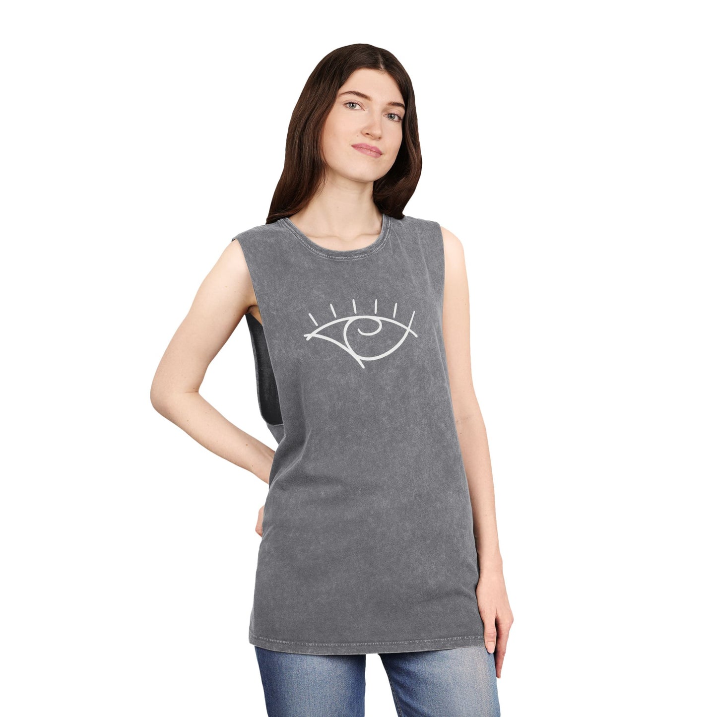 Seeing Eye Stonewash Tank Top