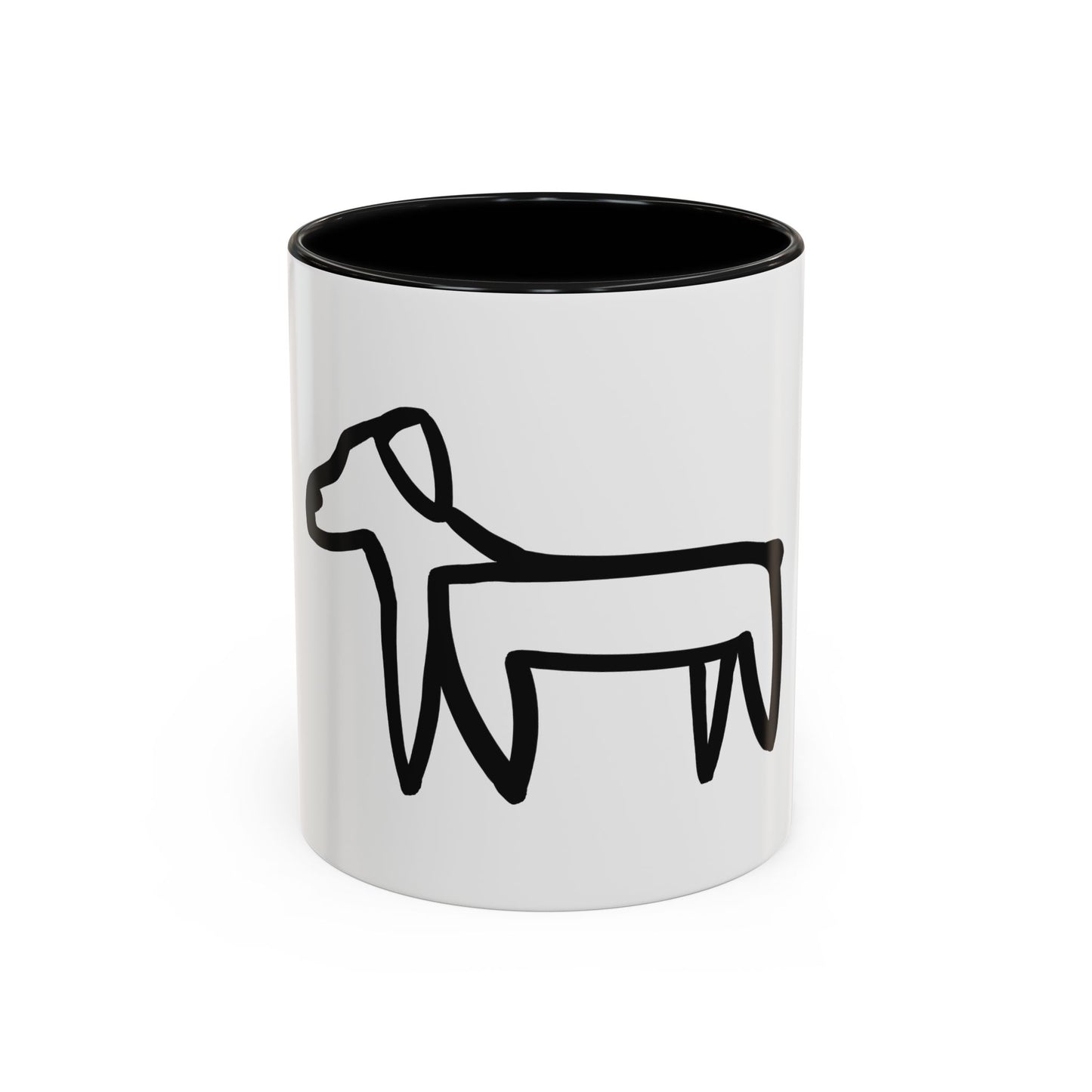 Dog Accent Mug