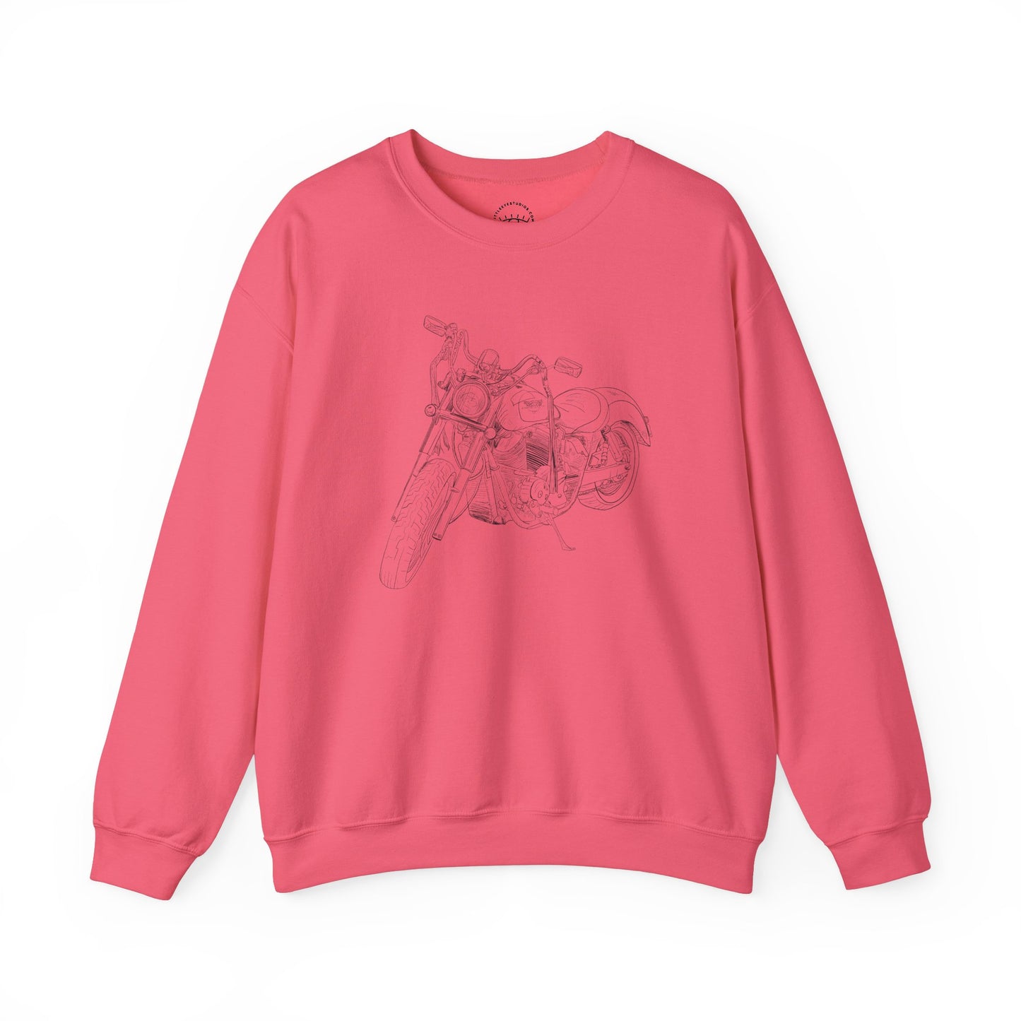 Motorcycle Drawing Sweatshirt