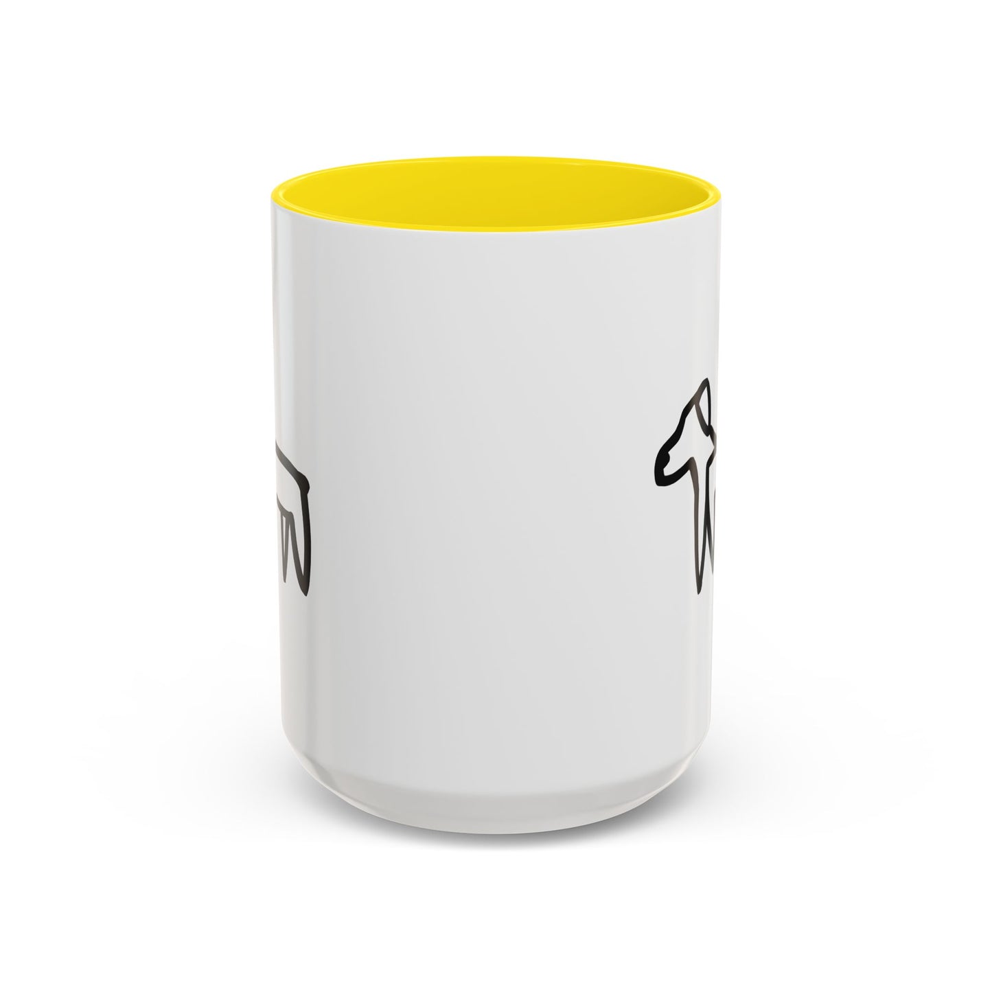 Double Dog Accent Mug