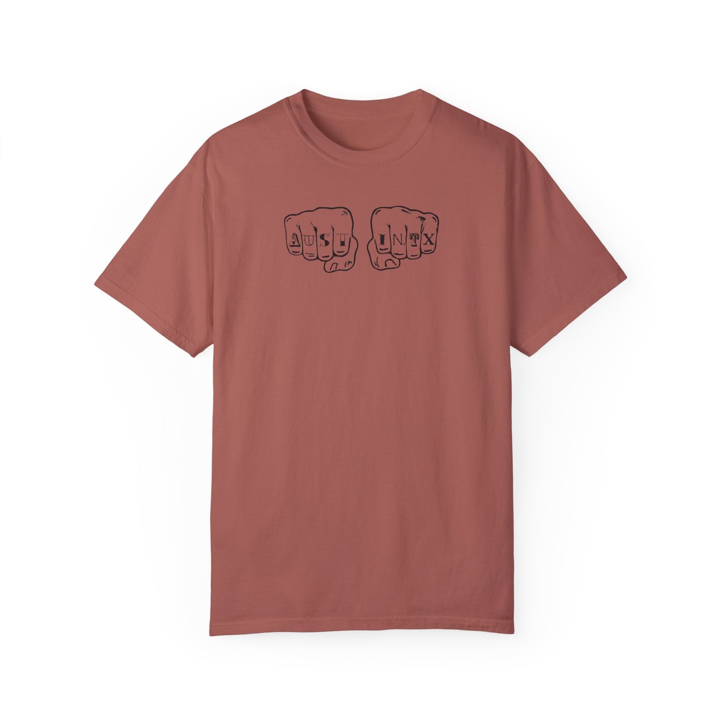 Austin Knuckle Tats - Tattooed Fists Tee