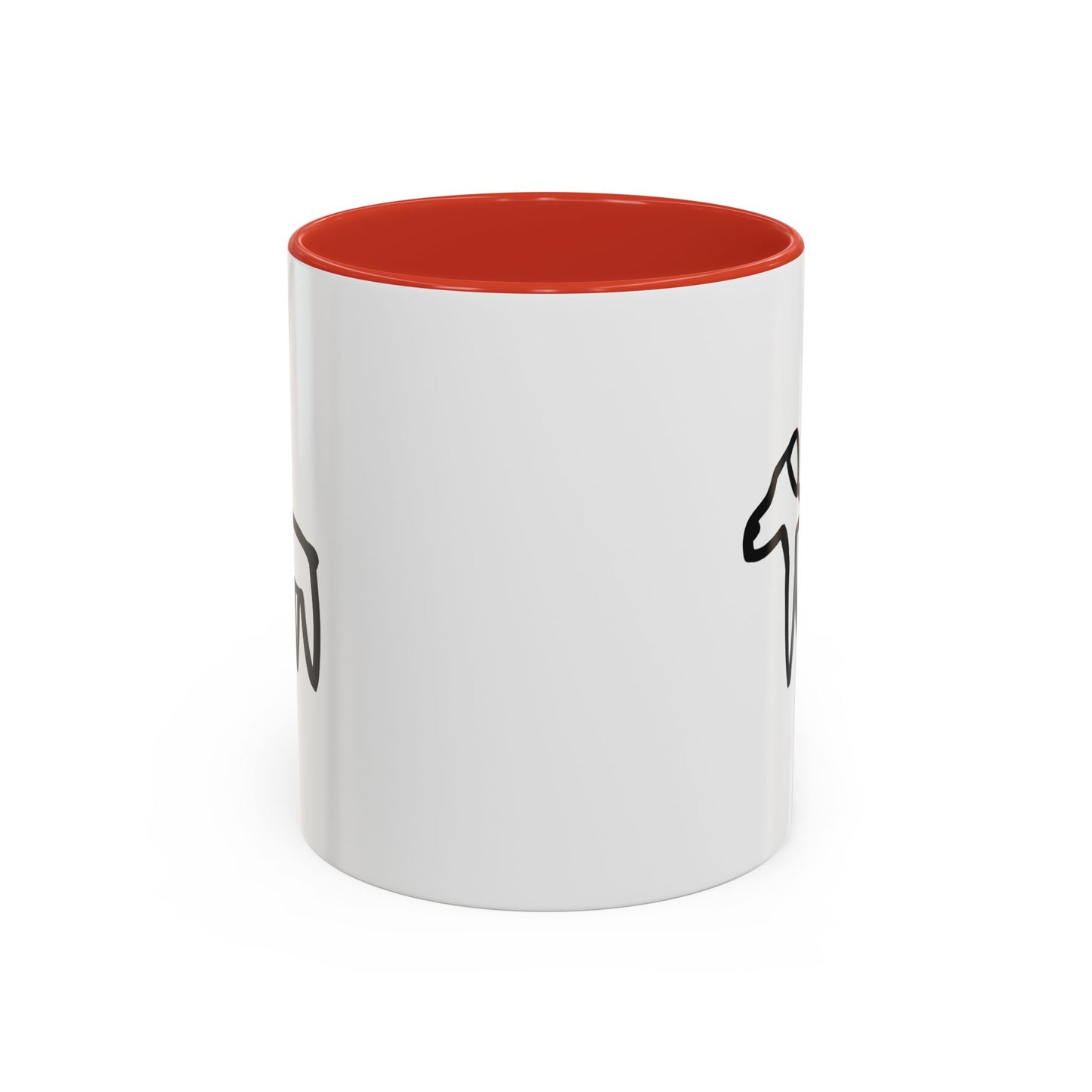 Double Dog Accent Mug