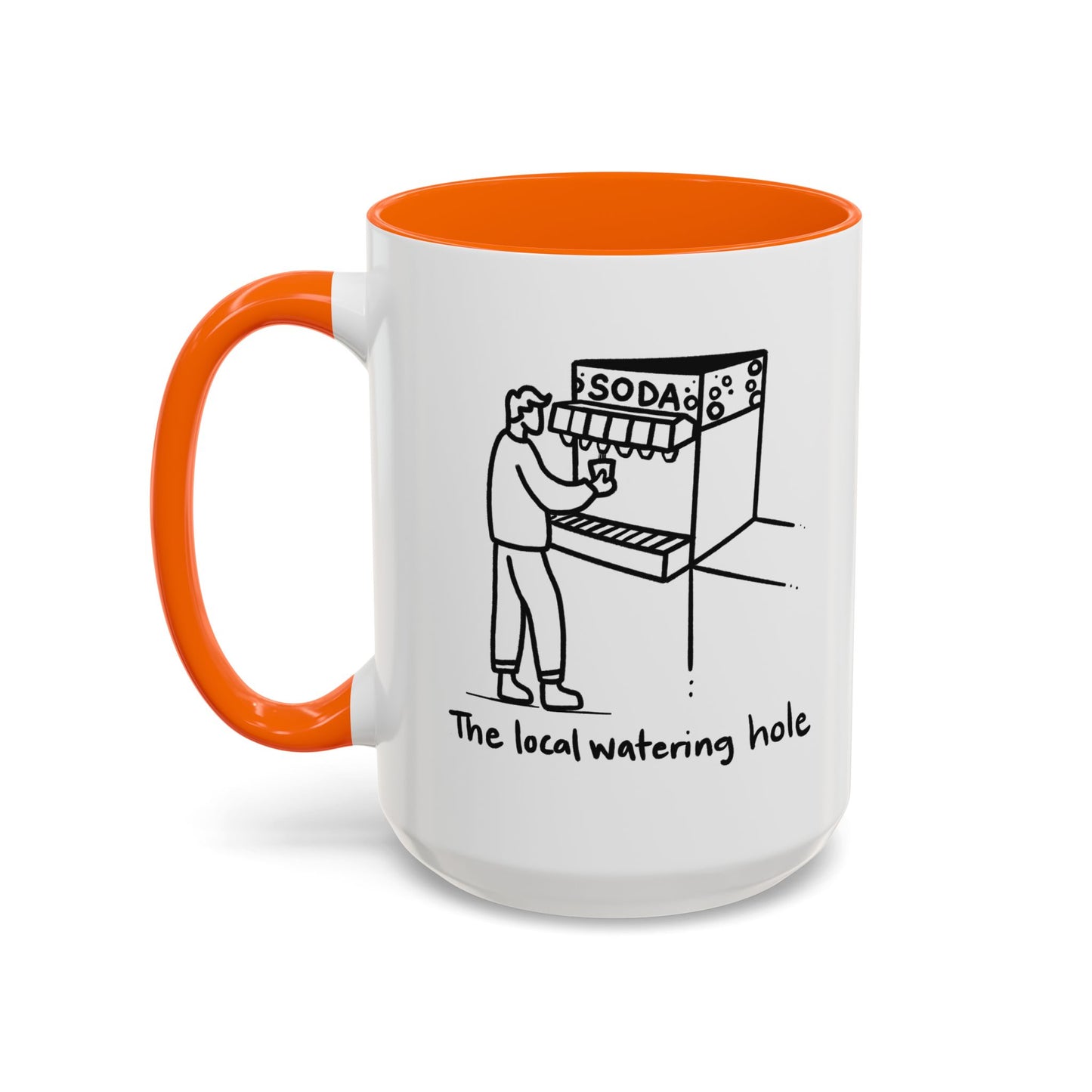 Local Watering Hole Accent Mug