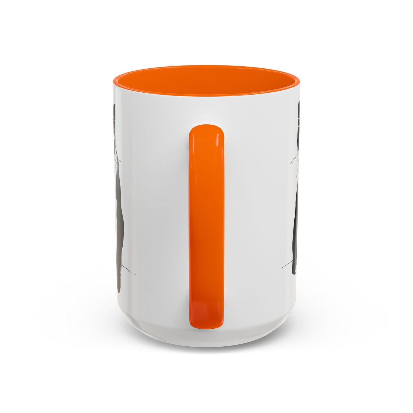 Cat Mug (Transparent Style Cat) - Two Cats Accent Edition Cat Mug