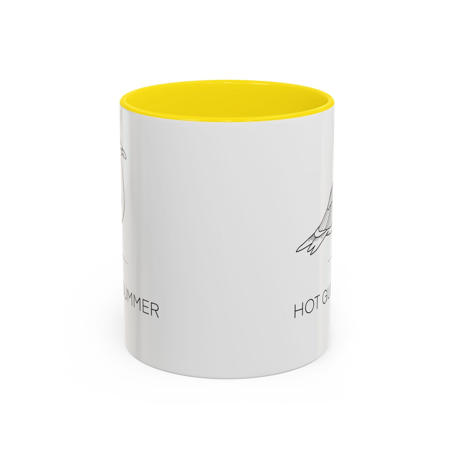 Hot Gull Summer Seagull Accent Mug
