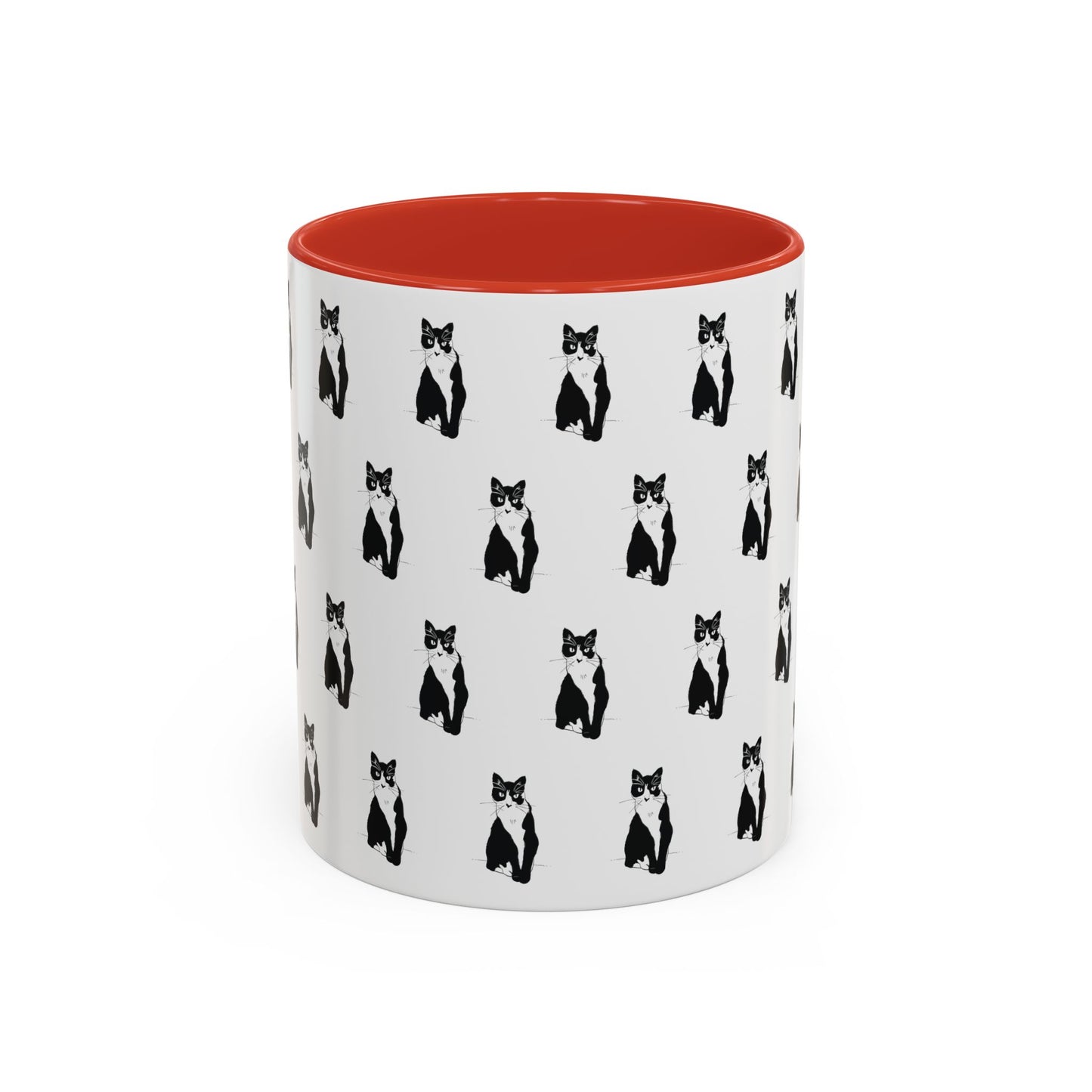 Herd of Cats Accent Mug (Transparent Style Cat) - Cat Mug