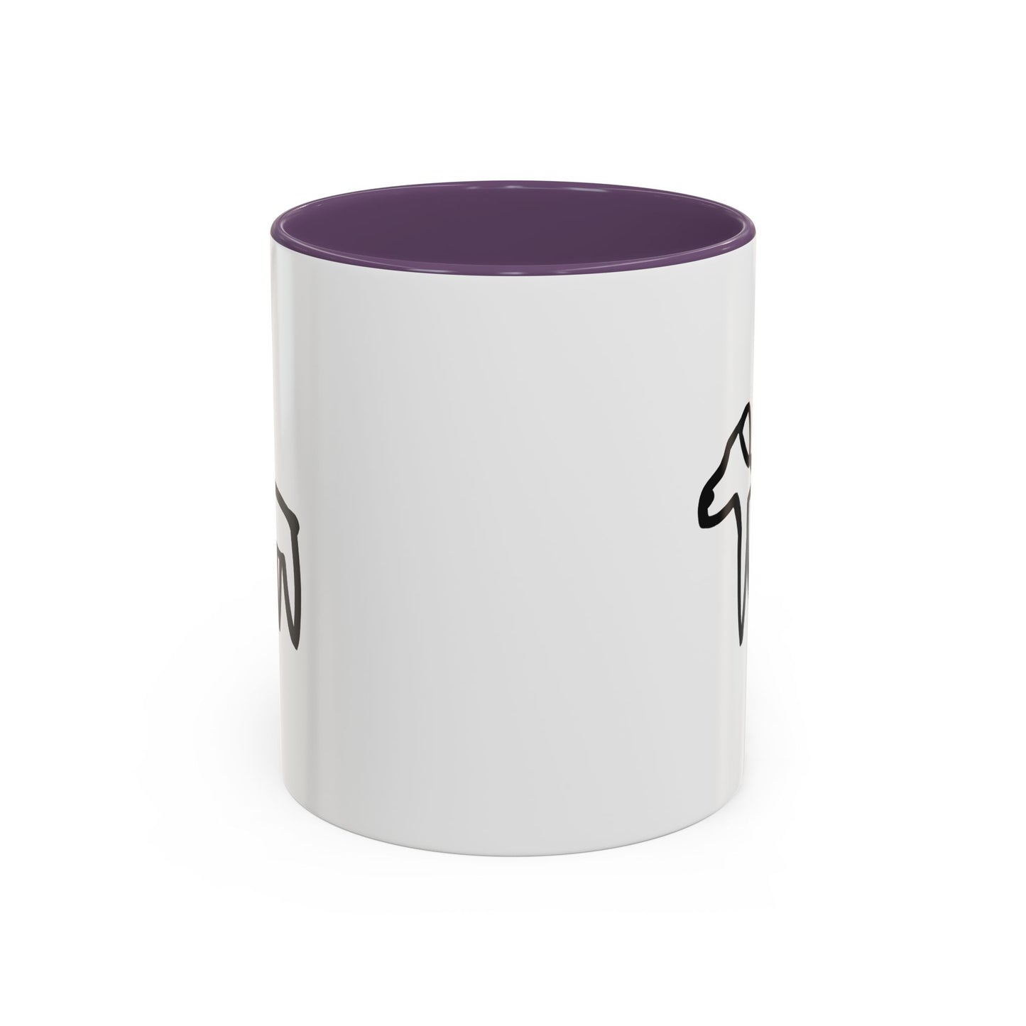 Double Dog Accent Mug