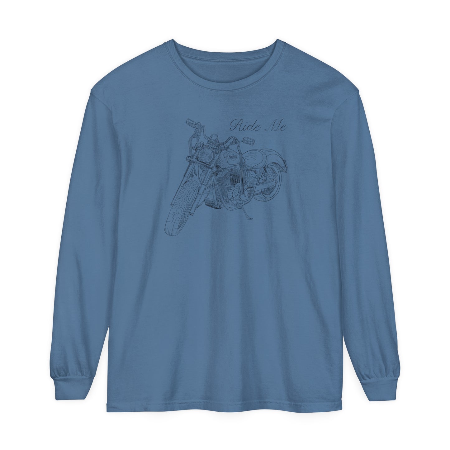 Ride Me Motorcycle Long Sleeve Tee