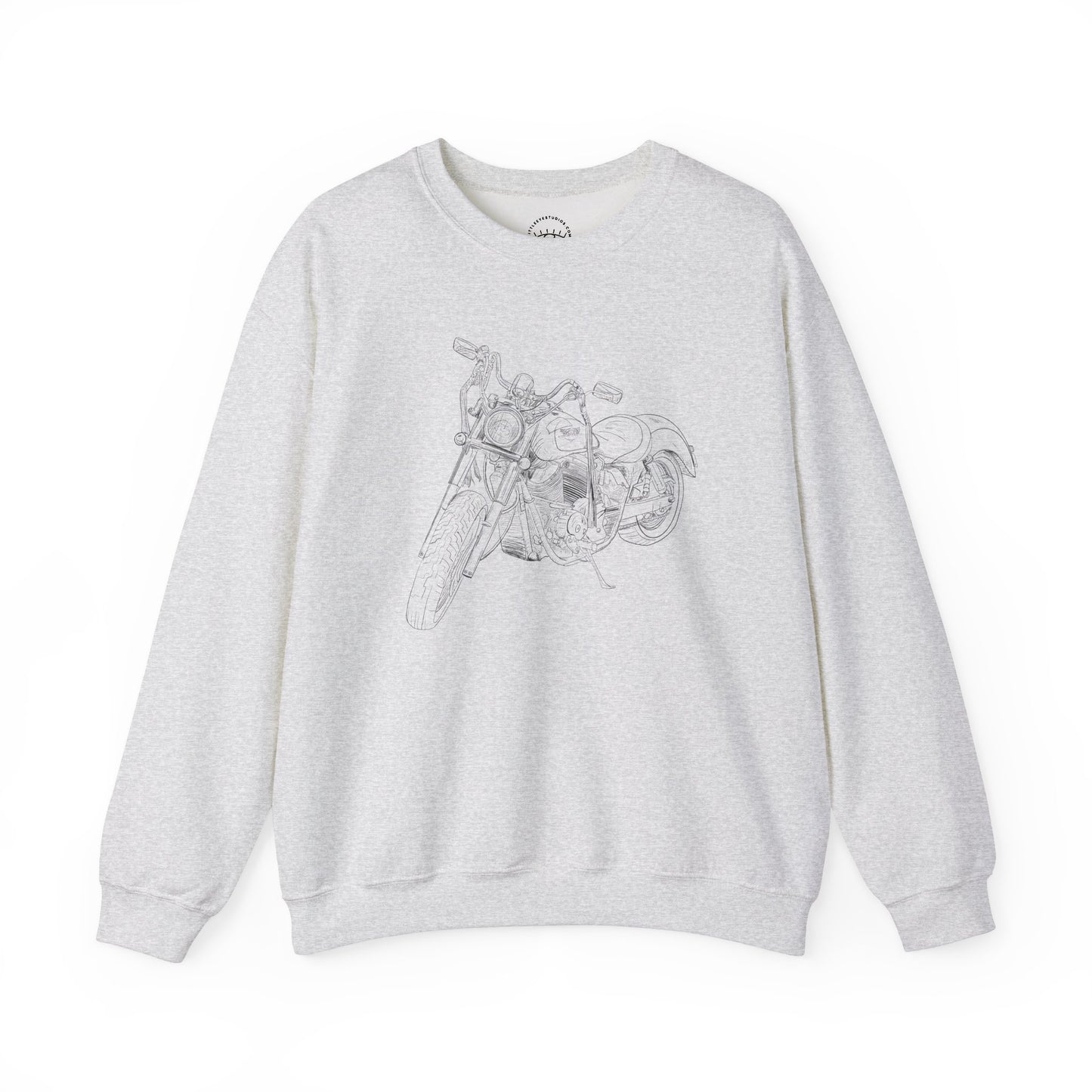 Motorcycle Drawing Sweatshirt