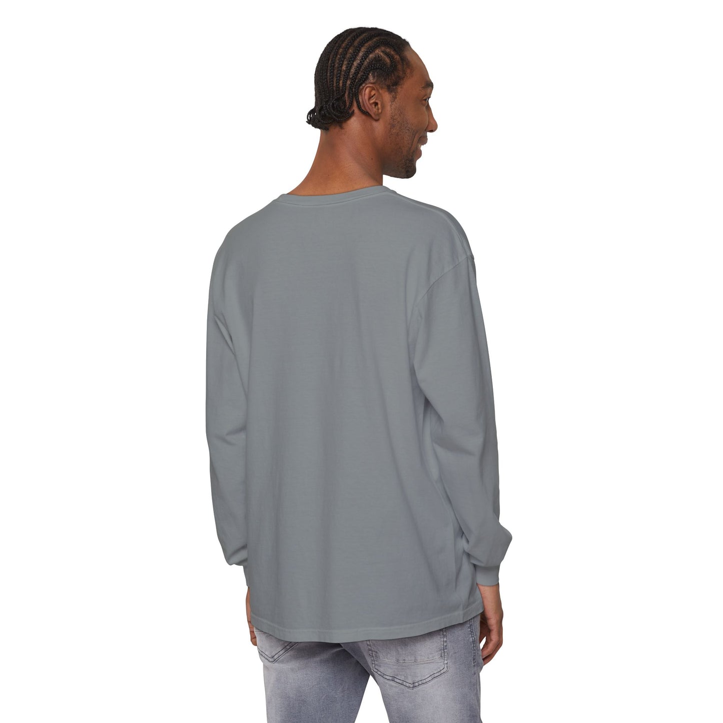 Cattitude Long Sleeve Tee (Transparent Style Cat) - Cat What Shirt