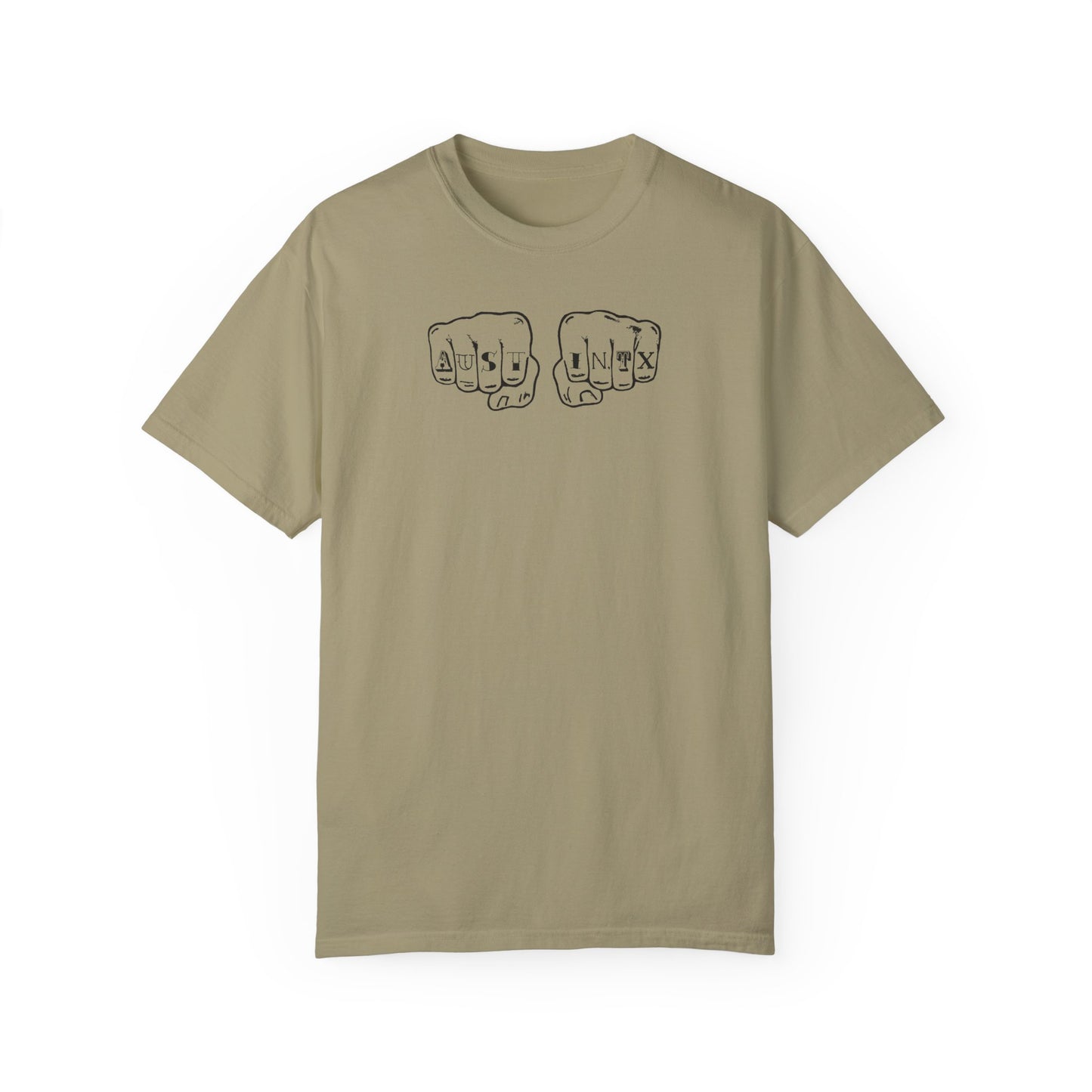 Austin Knuckle Tats - Tattooed Fists Tee