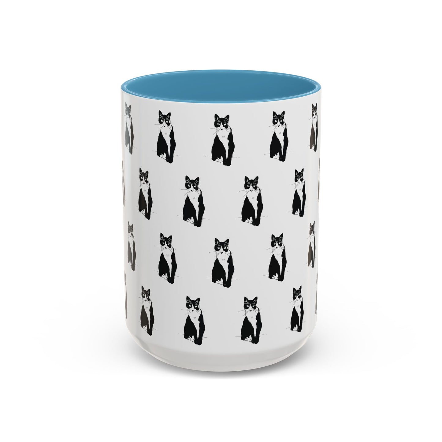 Herd of Cats Accent Mug (Transparent Style Cat) - Cat Mug