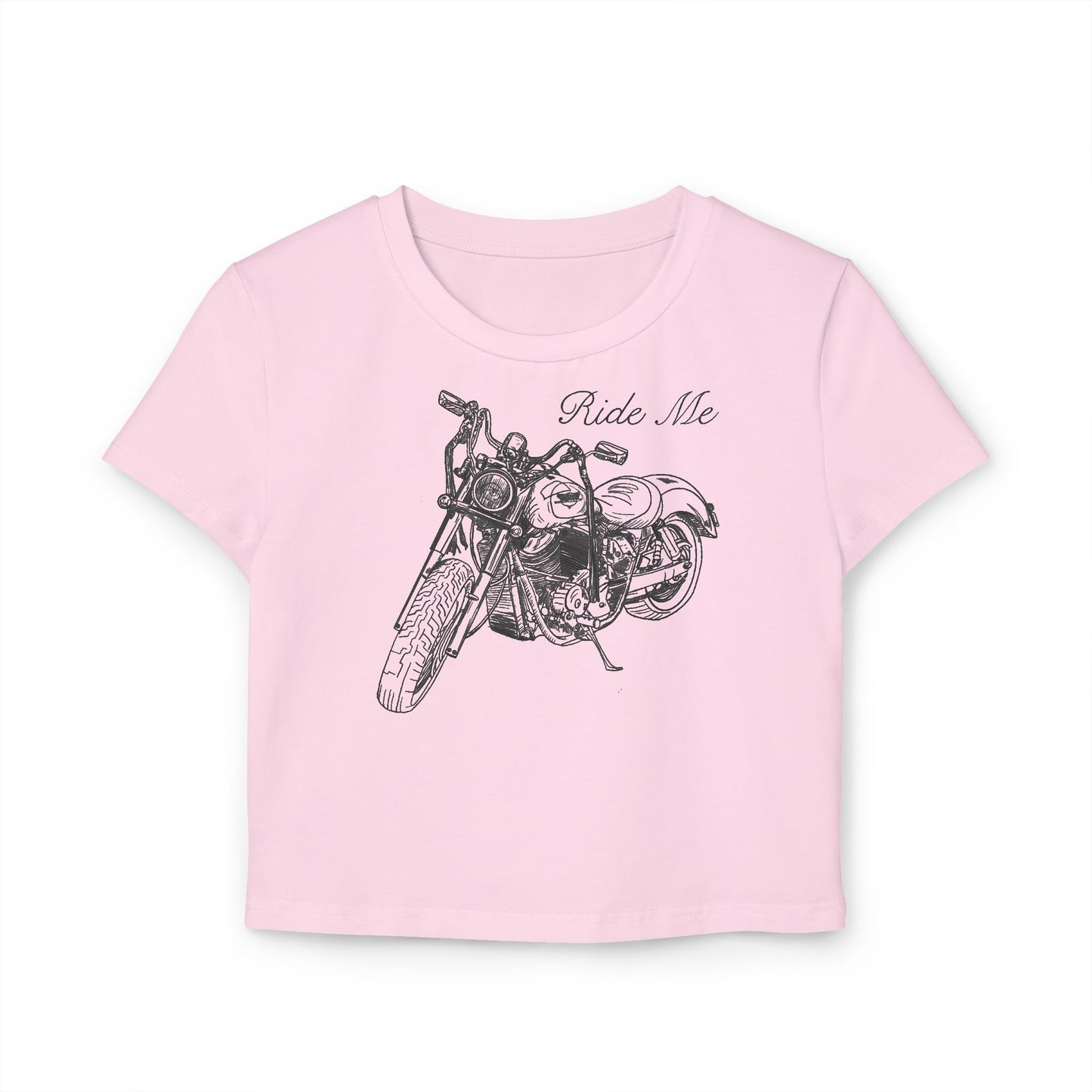 Ride Me Motorcycle Baby Tee