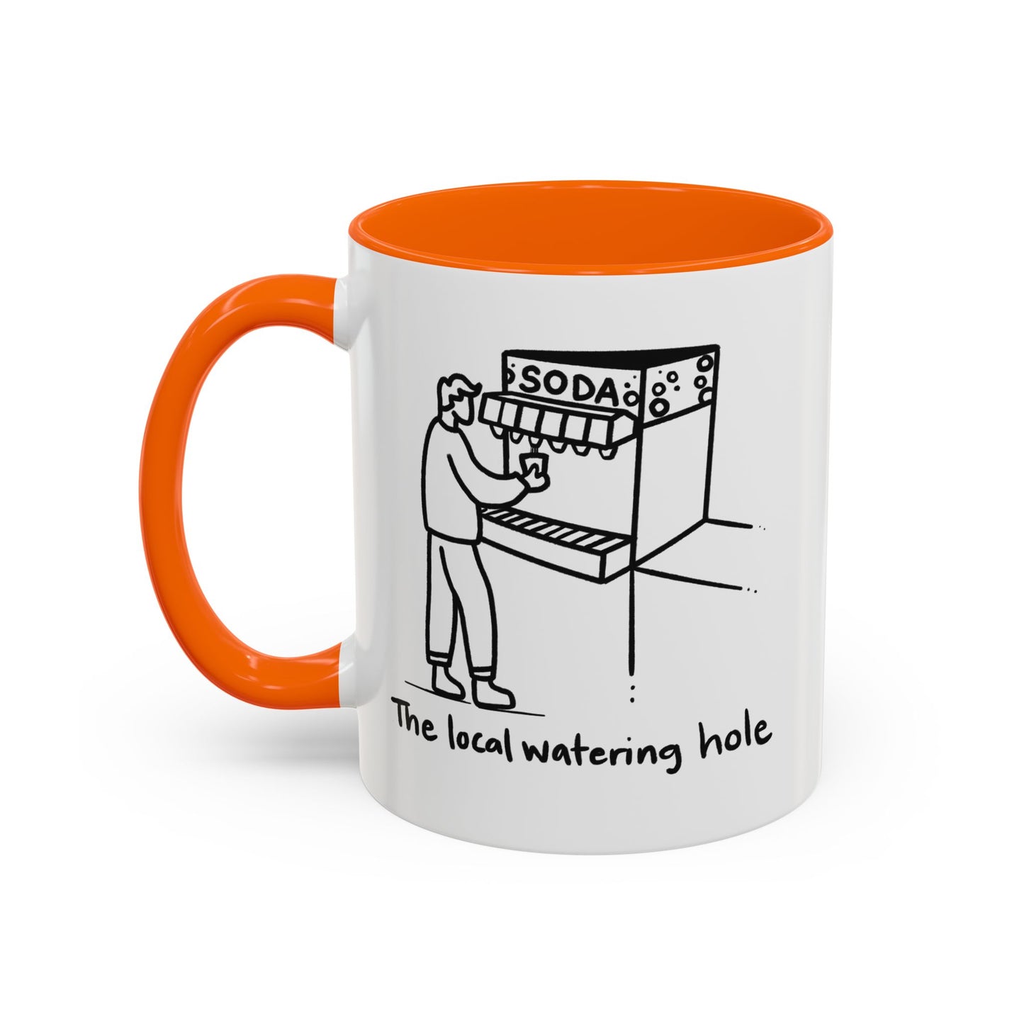 Local Watering Hole Accent Mug