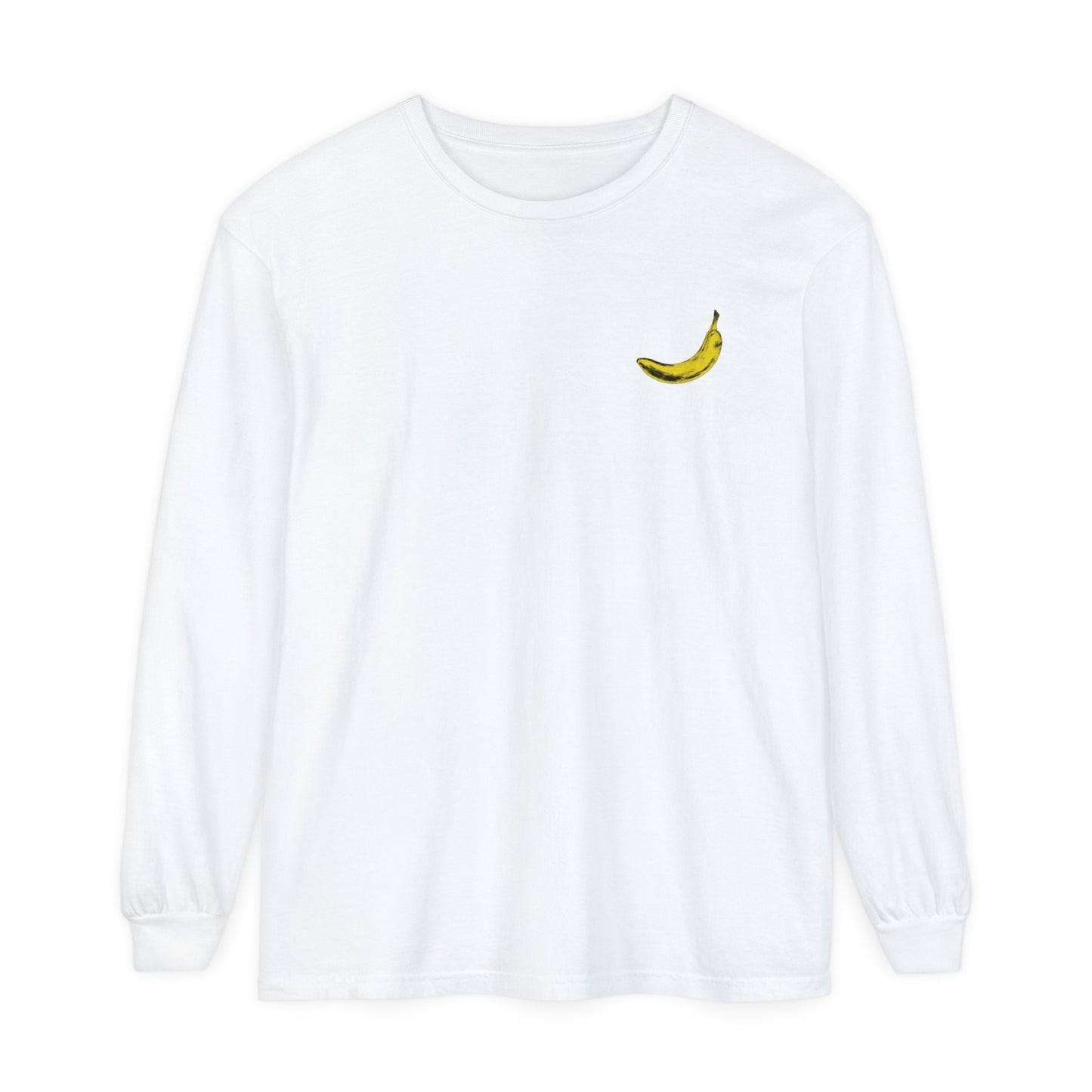 Everything Goes Bad Yellow Banana Long Sleeve Tee