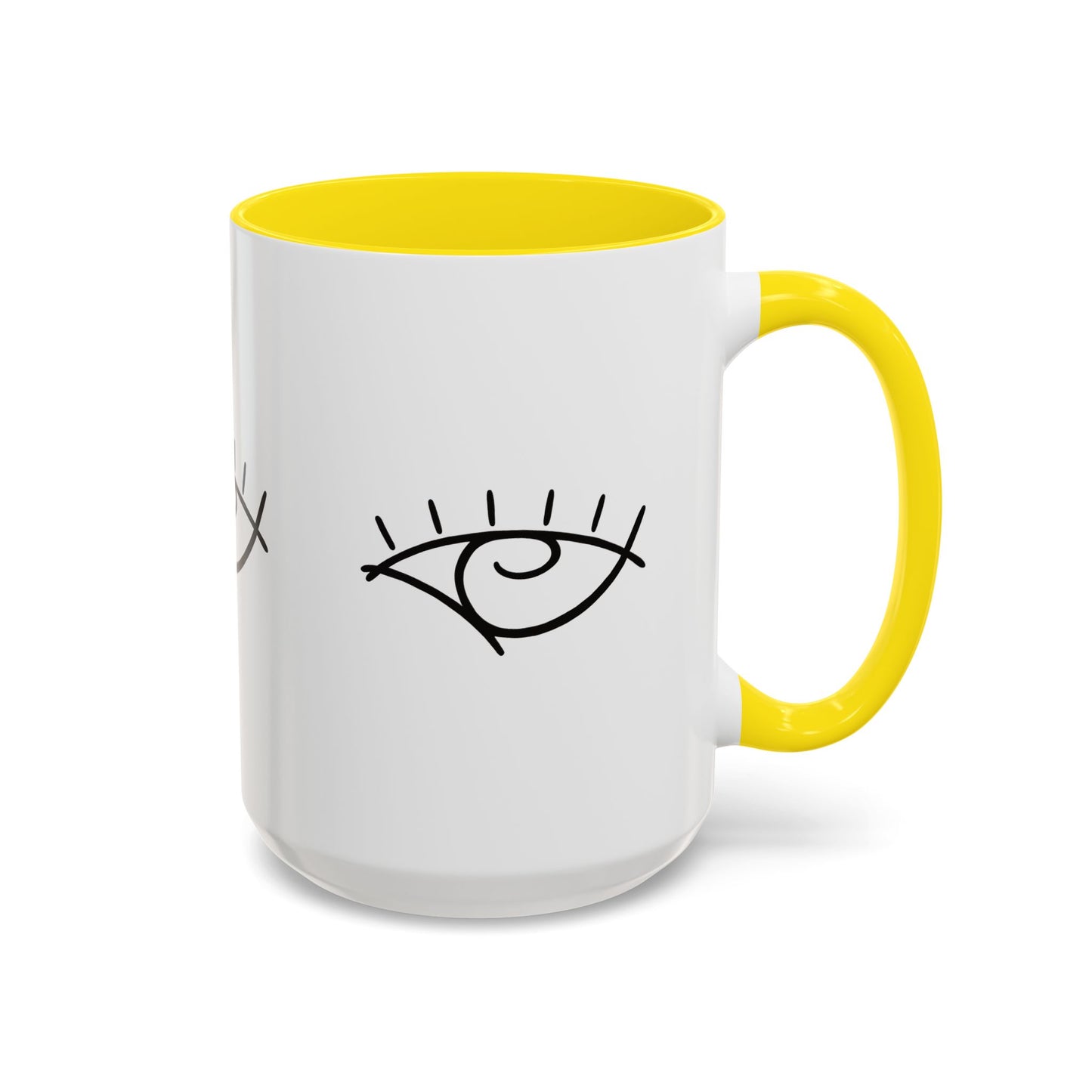 Seeing Eye Three-peat Accent Mug