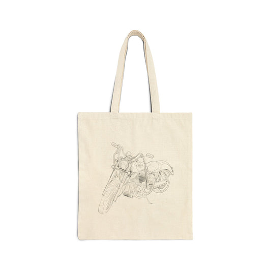 Motorcycle Tote Bag
