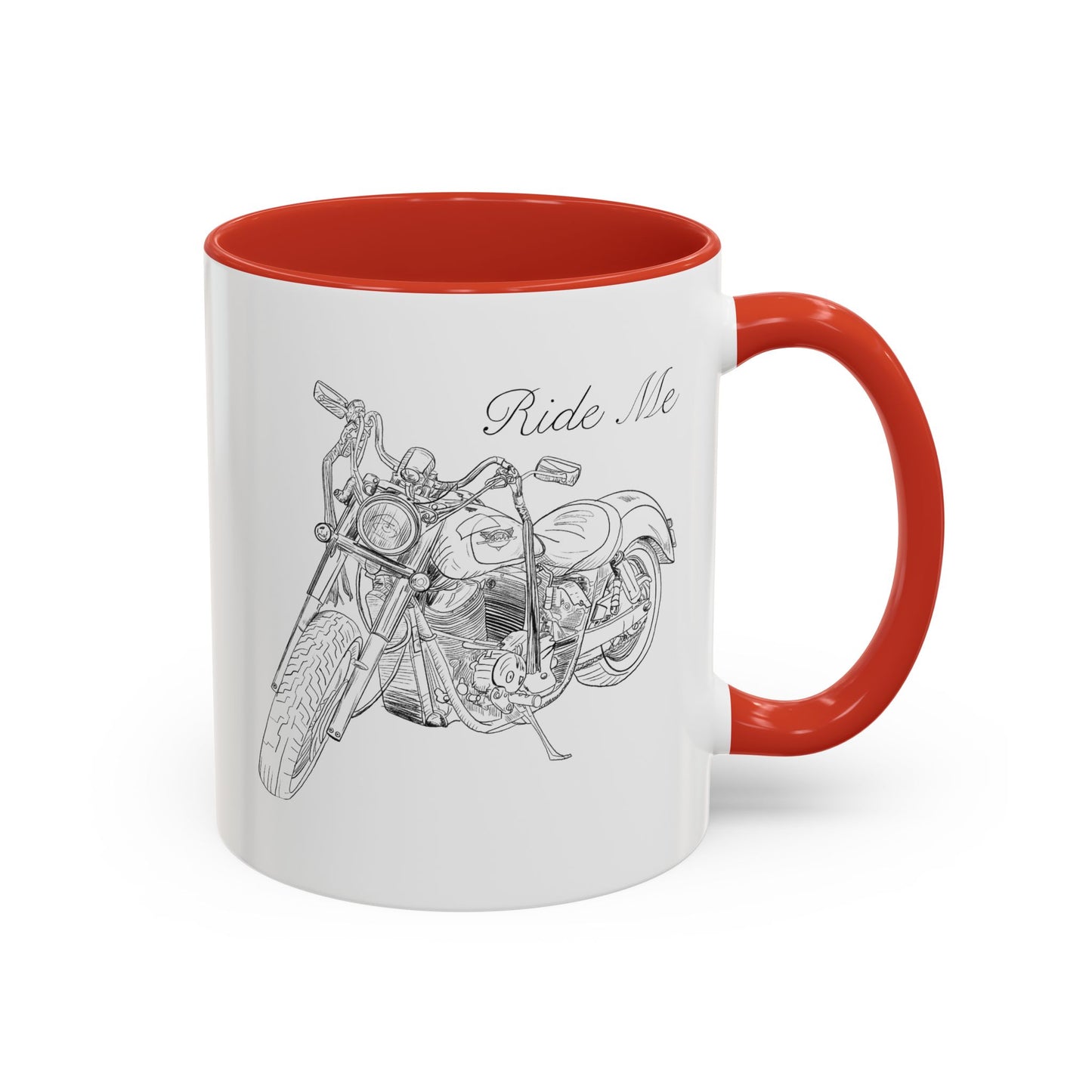 Ride Me Harley Motorcycle Accent Mug
