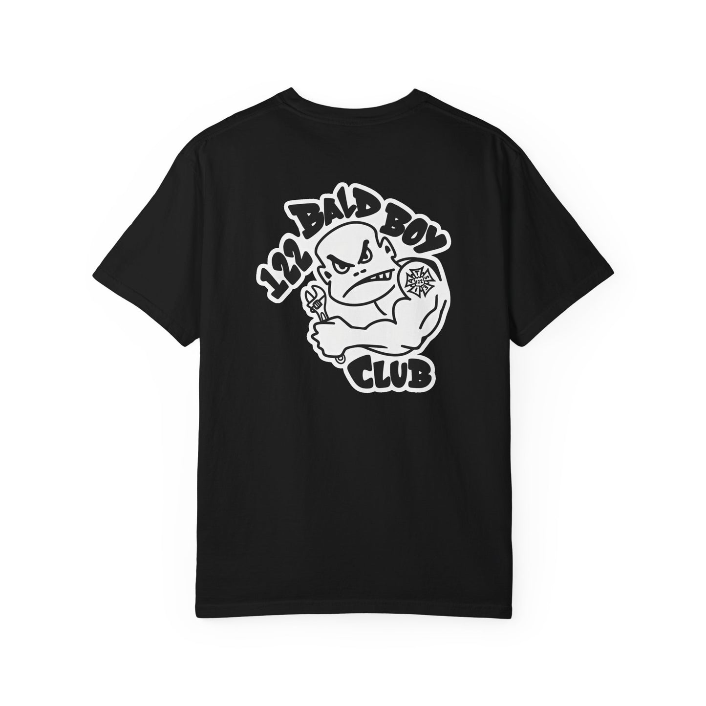 IATSE 122 Bald Boy Club T-Shirt - San Diego IATSE Local 122 Bald Boy Club Shirt - Bad Boy Club Parody Tee