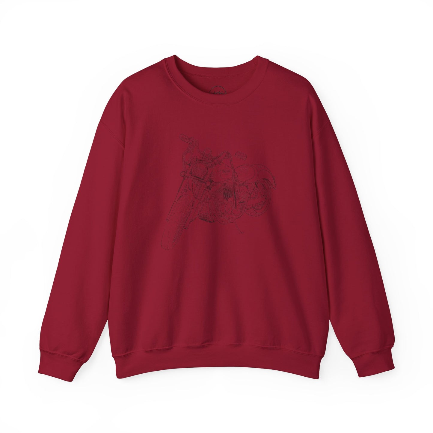 Motorcycle Drawing Sweatshirt