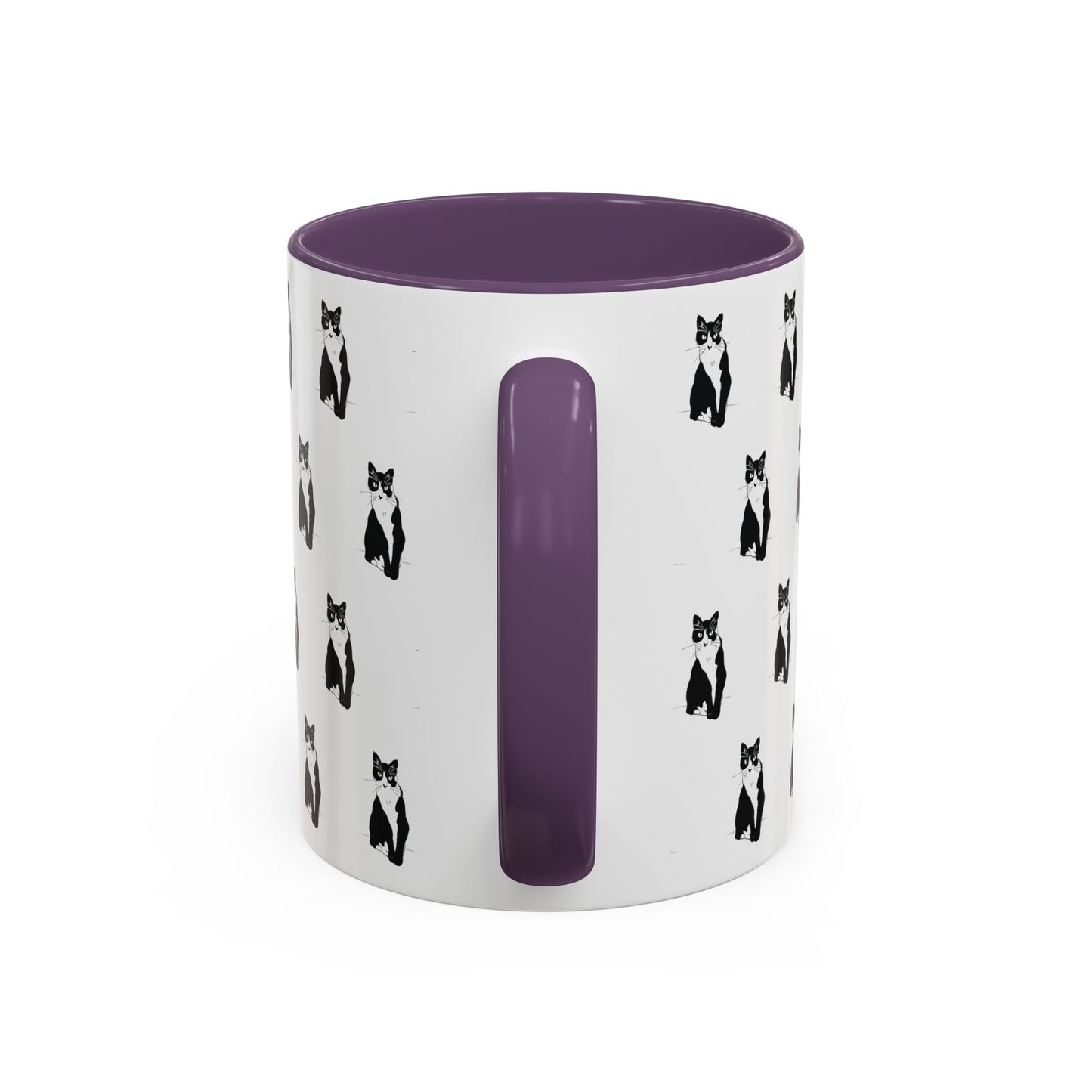 Herd of Cats Accent Mug (Transparent Style Cat) - Cat Mug