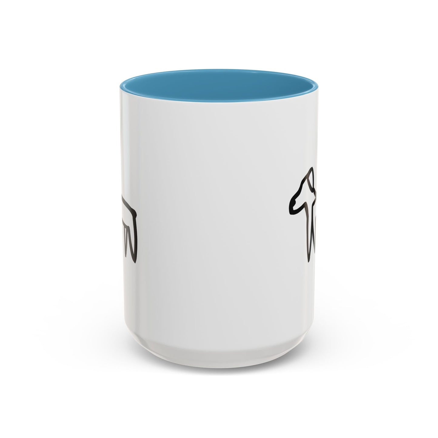 Double Dog Accent Mug