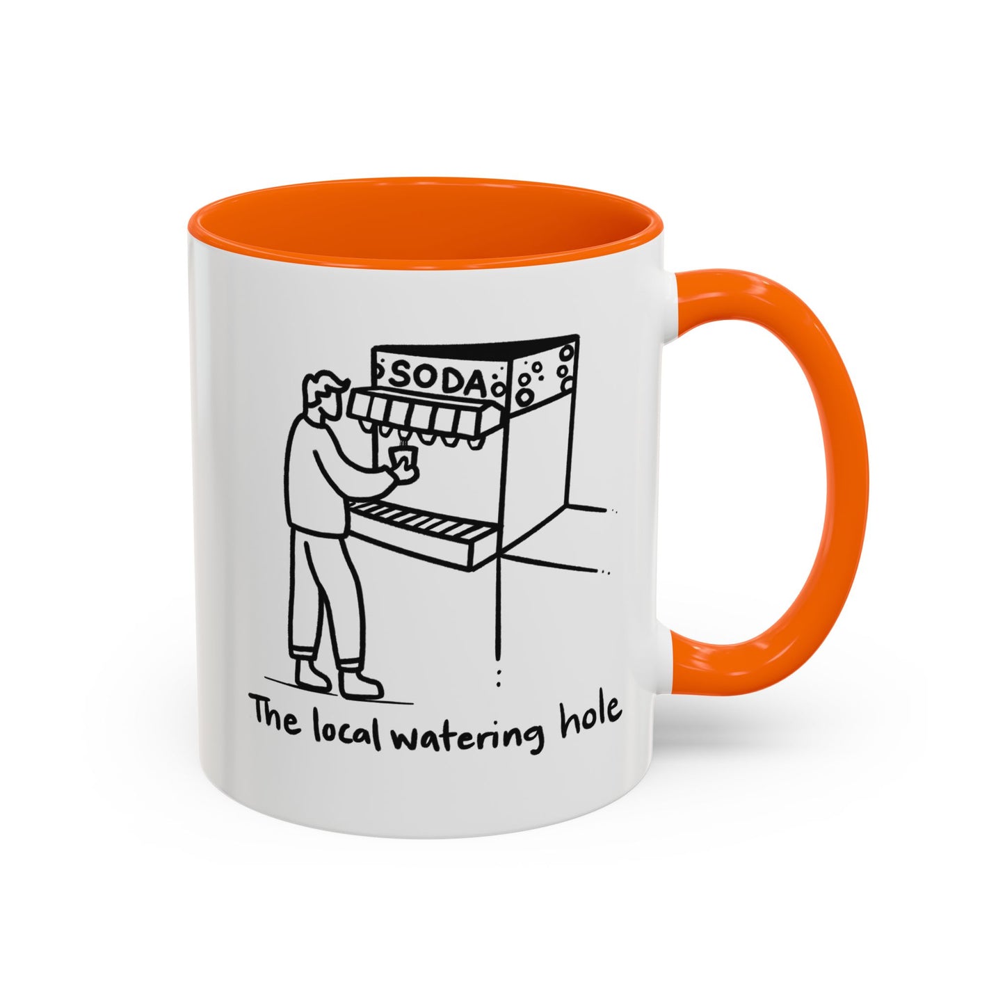 Local Watering Hole Accent Mug