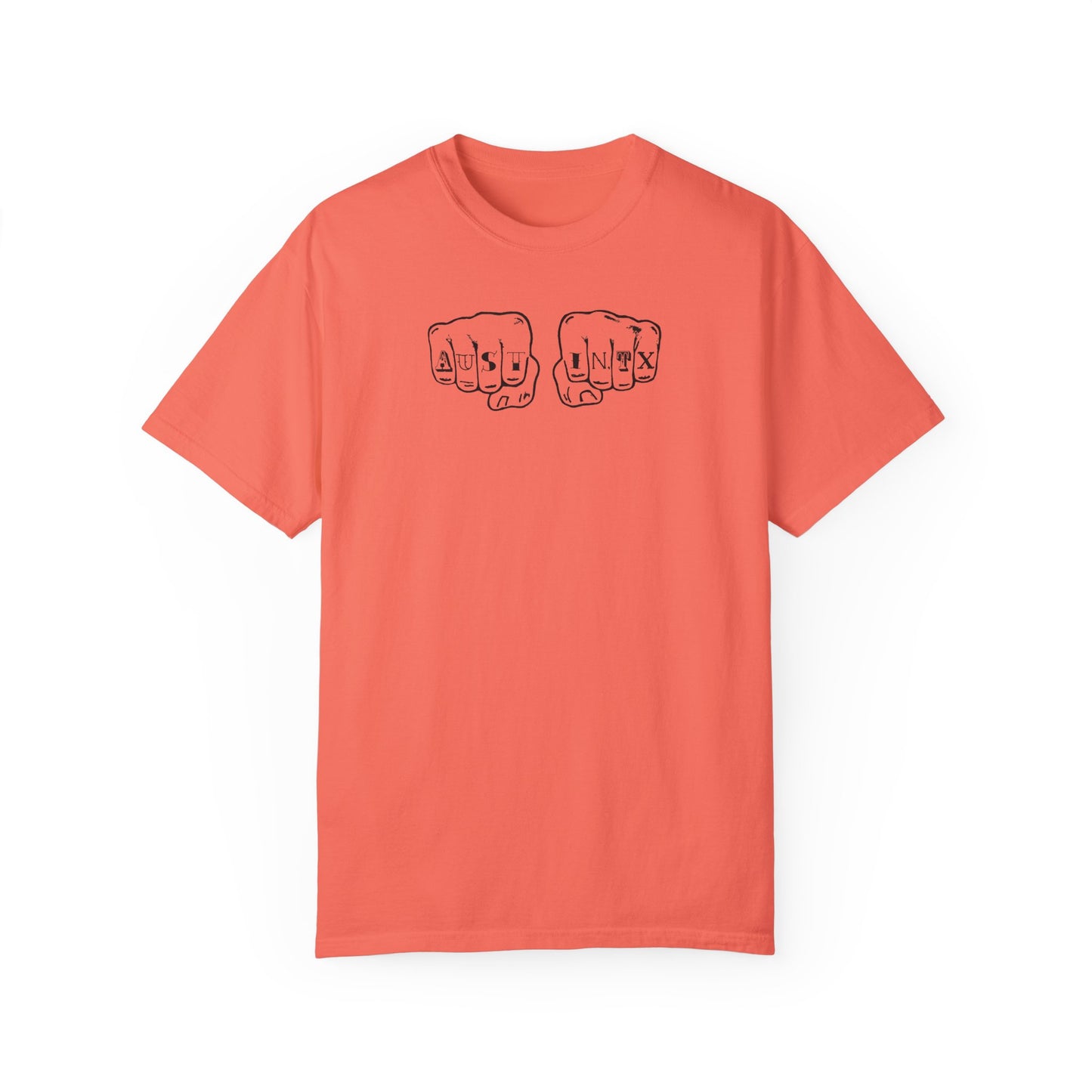 Austin Knuckle Tats - Tattooed Fists Tee