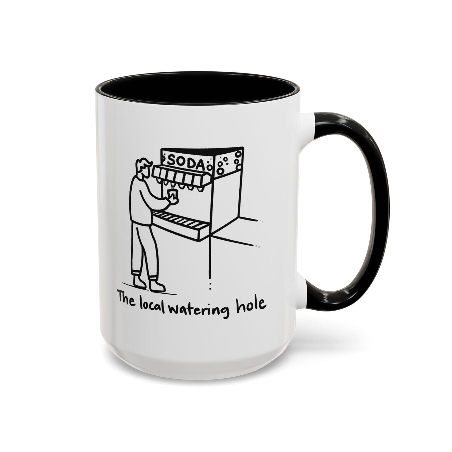 Local Watering Hole Accent Mug