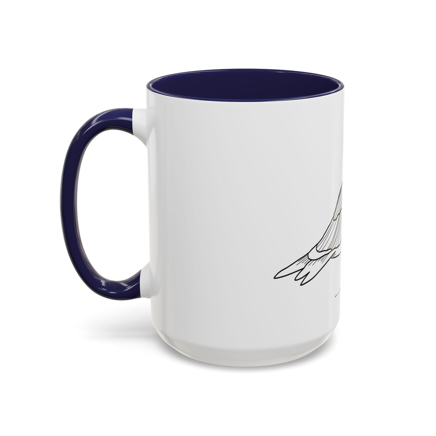 Hot Gull Accent Mug - One Bird
