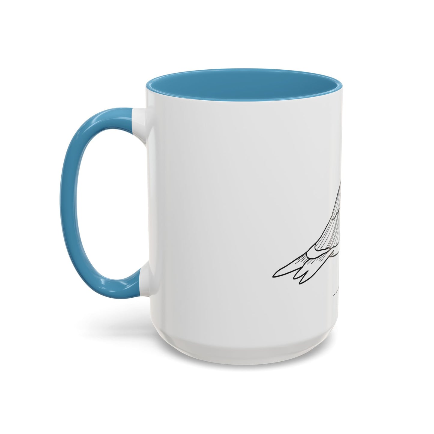 Hot Gull Accent Mug - One Bird