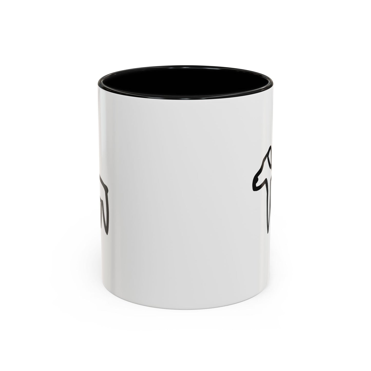 Double Dog Accent Mug