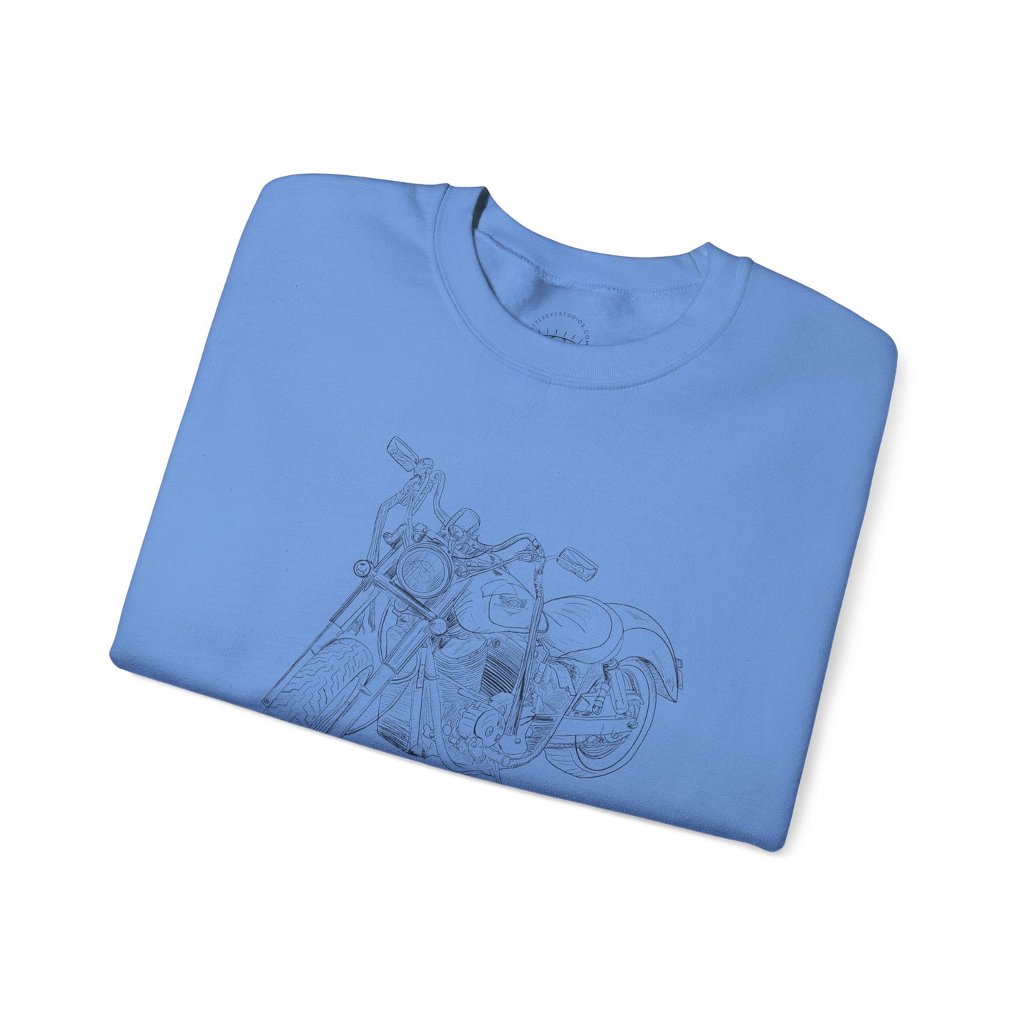 Motorcycle Drawing Sweatshirt