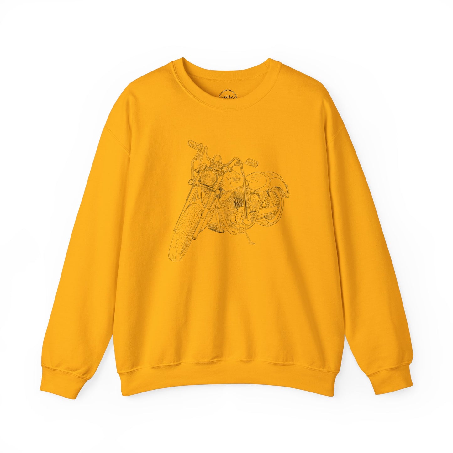 Motorcycle Drawing Sweatshirt