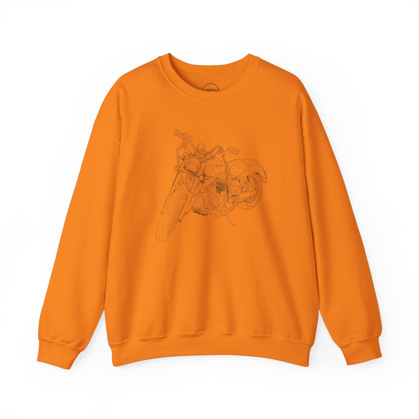 Motorcycle Drawing Sweatshirt