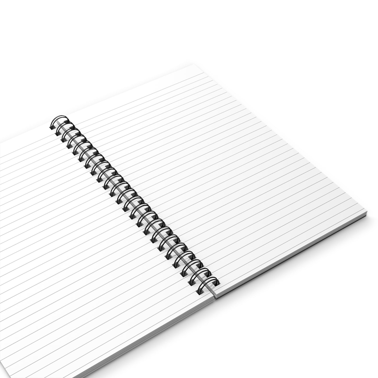 Cattitude Notebook in Pink (Sticker Style Cat with White Writing) - Cat Spiral Notebook
